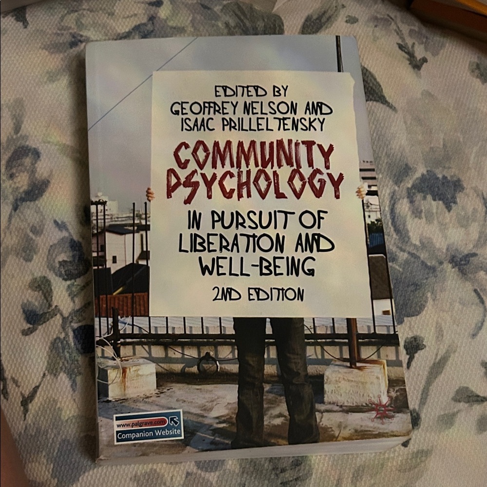 Community Psychology 2nd Edition Book